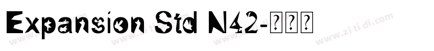 Expansion Std N42字体转换